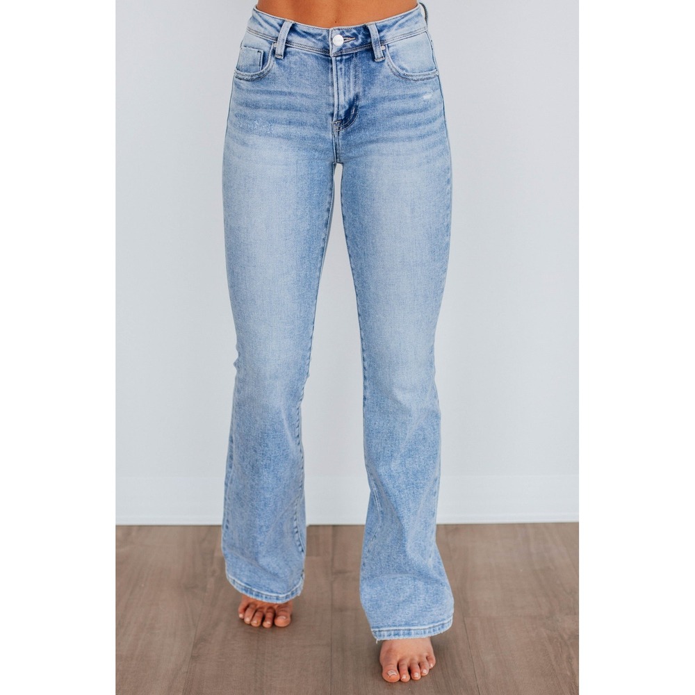 Risen Asher Jeans Light Wash 7/28 New With Tags